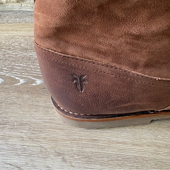 Frye Celia Over The Knee Boots Leather Fold over Size 10B Boho Western - Picture 7 of 12